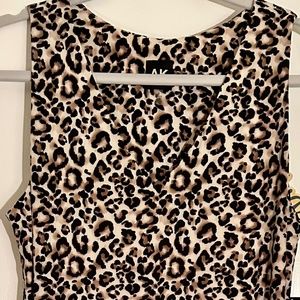 Anne Klein, Woman's Size 8 Dress, Leopard Print, NWT